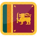 Drapeau Du Sri Lanka Drapeau Sinha Ou Drapeau Du Lion Drapeau National Du Sri Lanka Icône