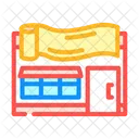 Drapery Shop Retail Icon