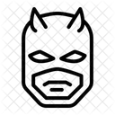 Draufganger Comic Fledermaus Symbol