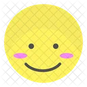 Draufsicht Lacheln Smiley Symbol