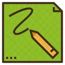 Draw Note Doodle Icon
