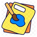 Draw Painting Document Icon