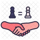 Draw chess  Icon
