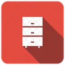 Drawer Boxes Cabinet Icon