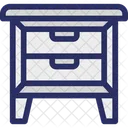 Container End Furniture Icon