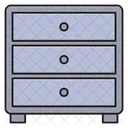 Drawer Cabinet Archive Icon