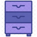 Cabinet Drawer Cupboard Icon
