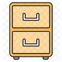 Drawer Cabinet Archive Icon