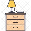 Drawers Chest Lamp Icon