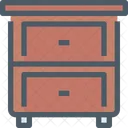 Drawer Cabinet Furniture Icon