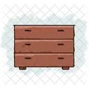 Dresser Furniture Home Icon