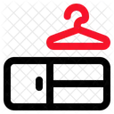 Drawer Hanger Dressing Room Icon