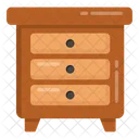 Drawer Nightstand  Icon