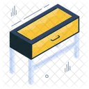 Drawer Table Desk Tabletop Icon