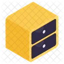 Side Table Nightstand Furniture Icon