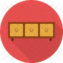 Drawers Cabinet Cupboard Icon
