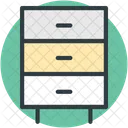 Drawers Cupboard Cabinet Icon