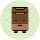 Drawers Archiver Cabinet Icon