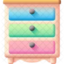 Drawers Cabinet Furniture Icon