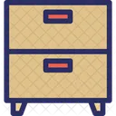 Drawers Cupboard Cupboard Drawers Icon