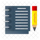 Drawing Edit Notebook Icon