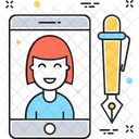 Apps Mobile Drawing Icon