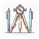 Drawing Compass Compass Divider Icon