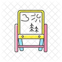 Drawing Easel Artist Board Painting Board Icon