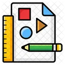 Geometry Shapes Drawing Draw Shapes Icon
