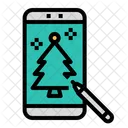 Drawing Phone Smartphone Icon