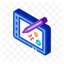 Drawing Tablet Motion Icon