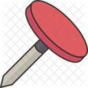 Drawing Pin Needle Icon