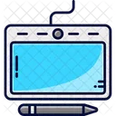 Drawing Pad Notepad Tablet Icon