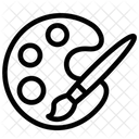 Art Coloring Design Icon