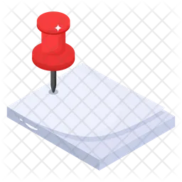 Drawing Pin  Icon