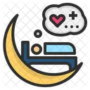 Dream Sleep Moon Icon
