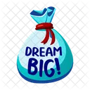 Dream Big Sack Pouch Icon