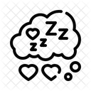 Dream Cloud Time To Sleep Bedtime Icon