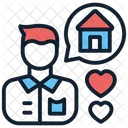 Dream House Ideal Home Ideal House Icon