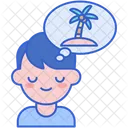 Dream Place Dream Vacation Dream Tour Icon