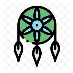 Download Dreamcatcher Vector Icon for free in 2023