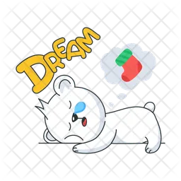Dreaming Bear  Icon