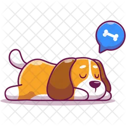 Dreaming Puppy  Icon
