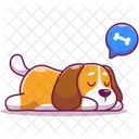 Dreaming Puppy Icon