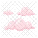 Dreamy pink clouds  Icon