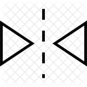 Anschnitt Dokument Liste Symbol