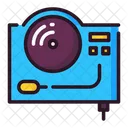 Plattenspieler Musikinstrument Musikinstrument Symbol