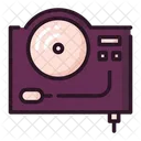 Plattenspieler Musikinstrument Musikinstrument Symbol