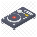 Plattenspieler Musik Player Recorder Symbol