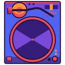 Plattenspieler Musik Vinyl Symbol